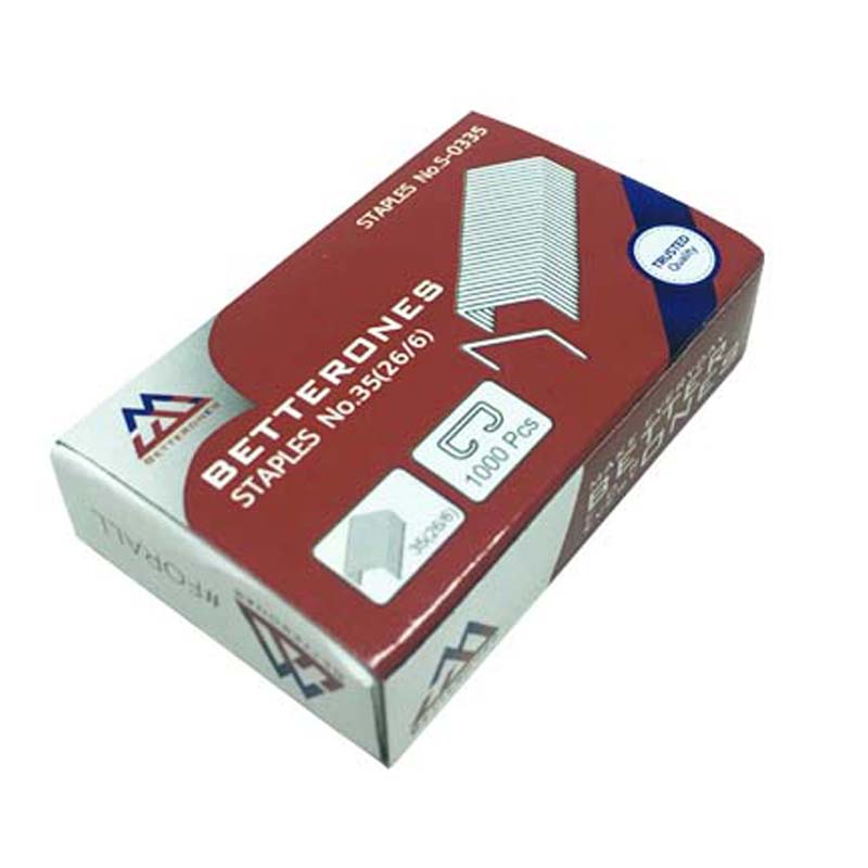 BETTERONES ลวดเย็บกระดาษ NO.26/6 หรือ 35 รุ่น S-0335