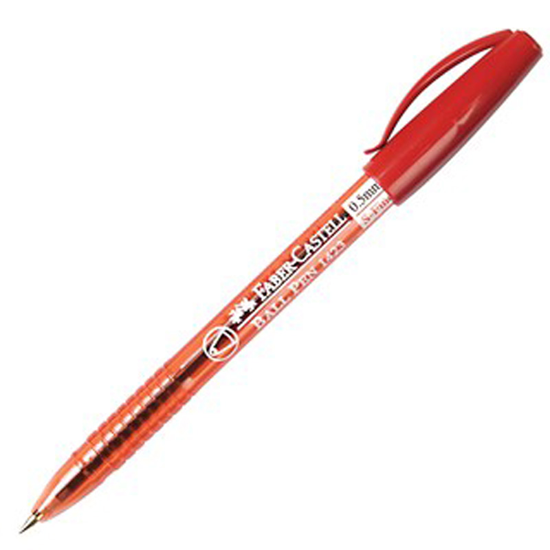 Faber-Castell ปากกาลูกลื่น 0.5 มม. สีแดง รุ่น 1423