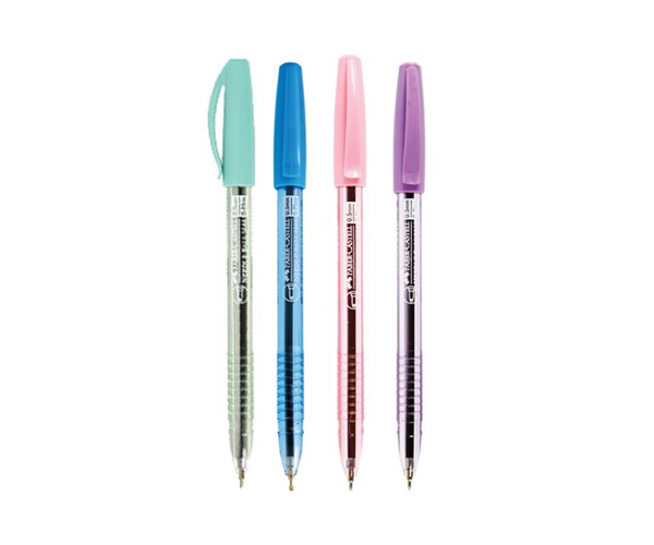Faber-Castell ปากกาลูกลื่น 0.5 มม. น้ำเงิน รุ่น 1444 ด้ามคละสี