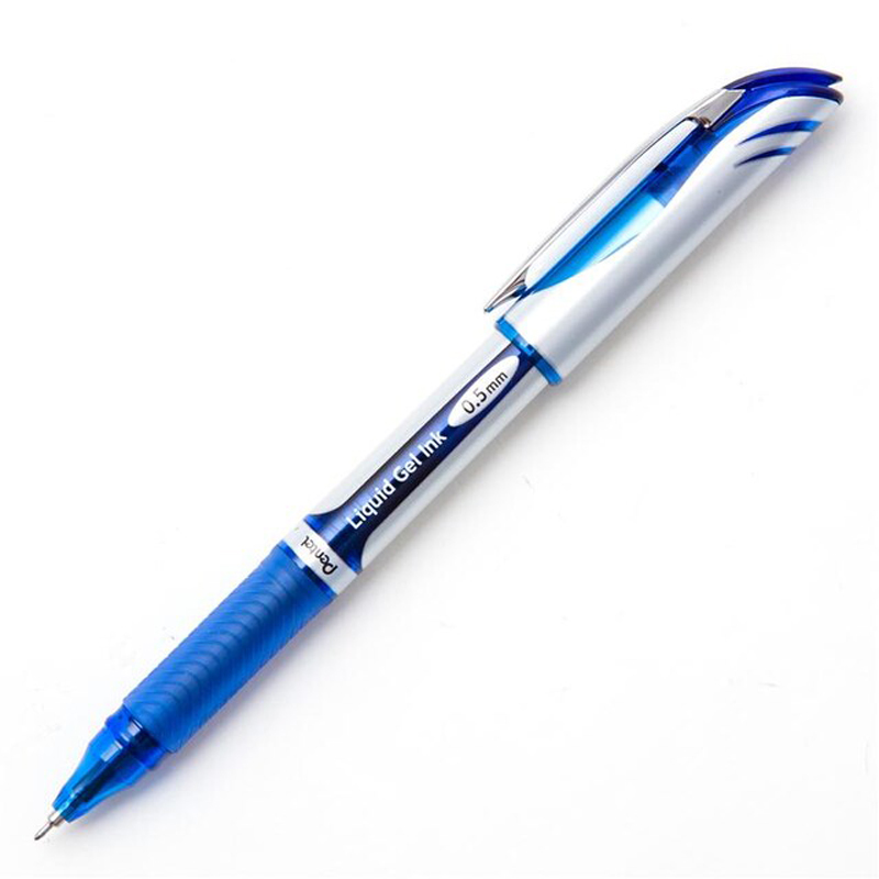 PENTEL เพนเทล ปากกาเจล Energel 0.5 มม. น้ำเงิน รุ่น BLN-55C