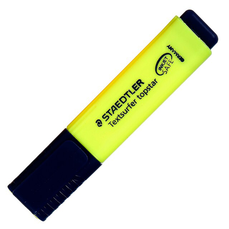 สเตทเลอร์ ปากกาเน้นข้อความ รุ่น 364 สีเหลือง แพ็ค 1X10