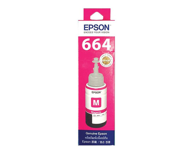 เอปสัน อิงค์แท้งค์ T6643 ชมพู 70cc
