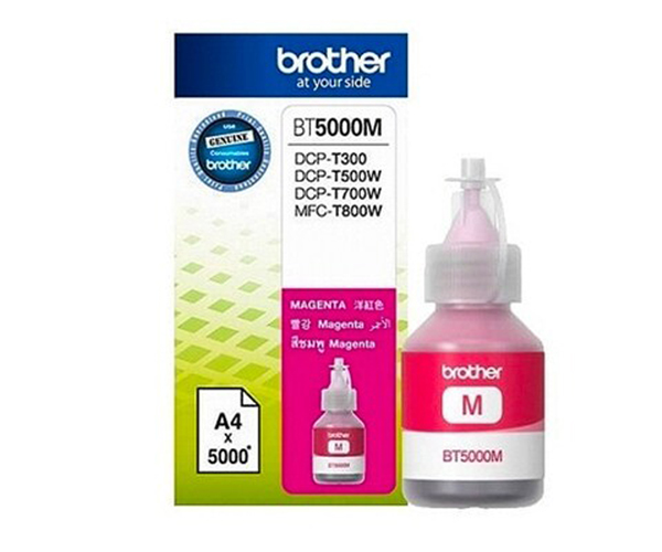 Brother  หมึกเติม สีชมพู รุ่น BT-5000M