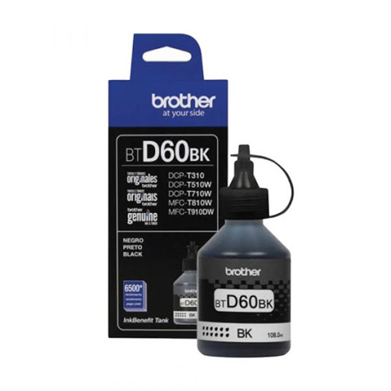Brother หมึกเติม สีดำ BT-D60BK