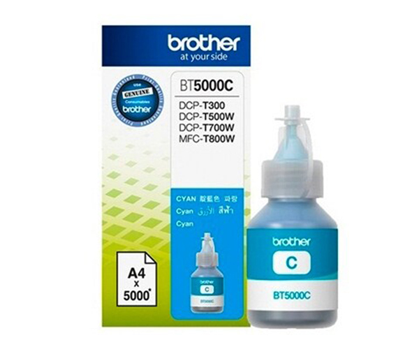 Brother  หมึกเติม สีฟ้า BT-5000C