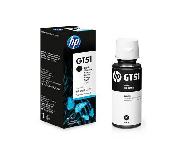 เฮชพี หมึกอิงค์เจ็ทชนิดเติม สีดำ รุ่น GT51