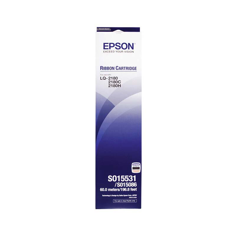 เอปสัน ตลับผ้าหมึกดอทฯ S015086/S015531 for Epson LQ-2170/2080/2180