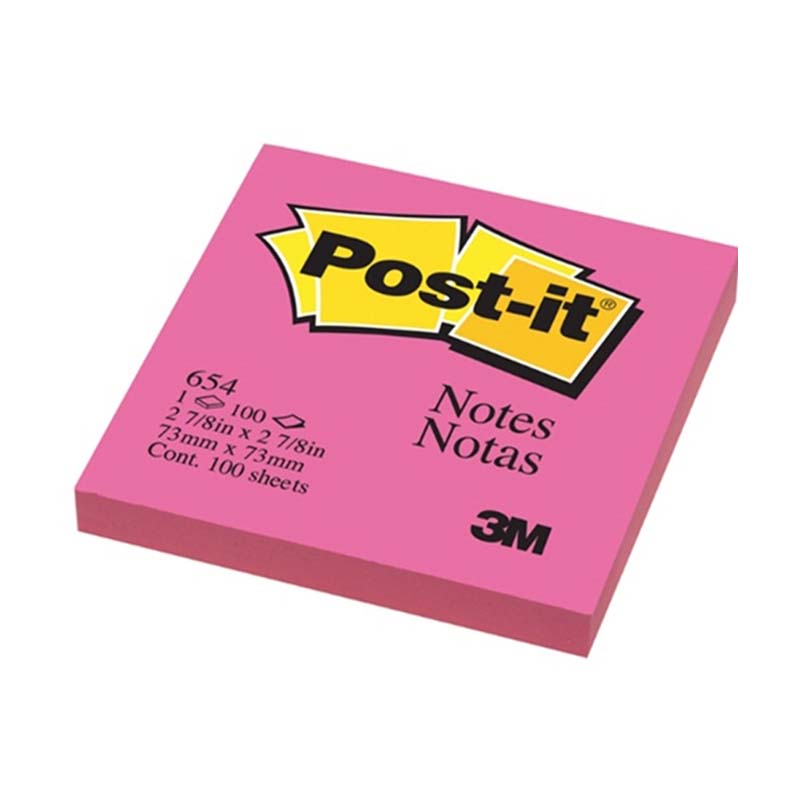 โพสต์-อิท โน้ต รุ่น 654 ขนาด 3\