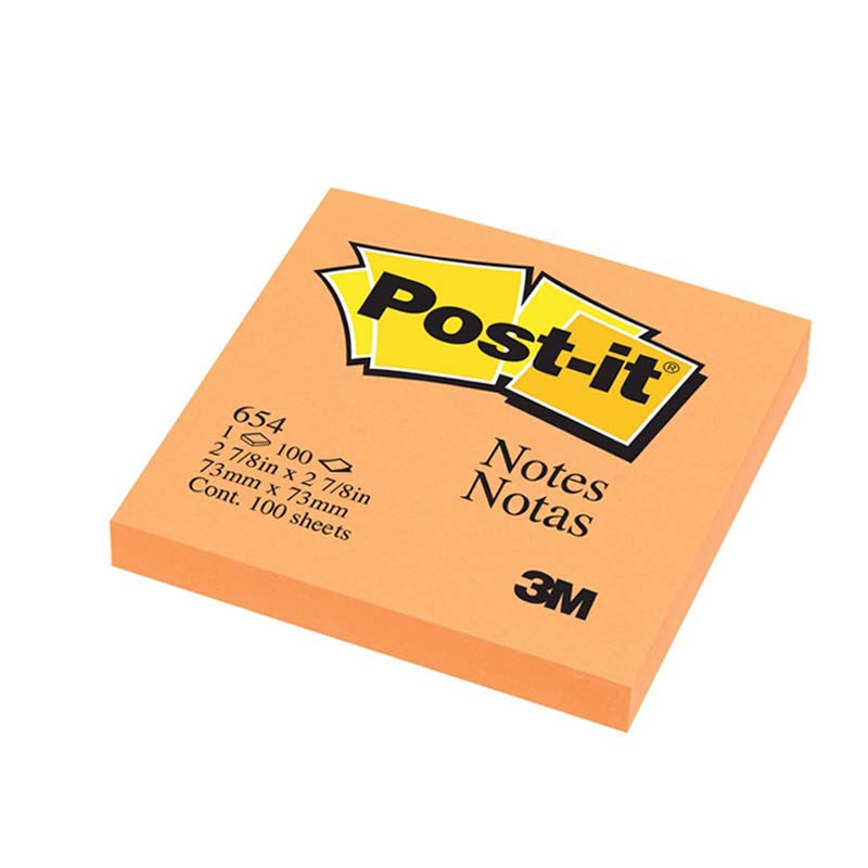 โพสต์-อิท โน้ต รุ่น 654 ขนาด 3\