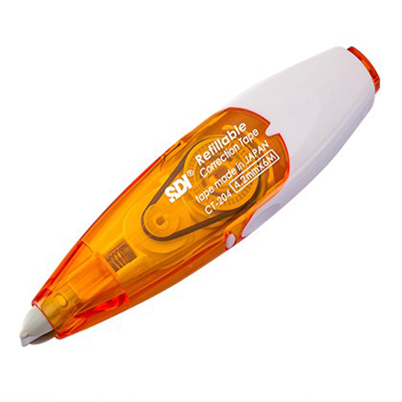 SDI ปากกาเทปลบคำผิด ขนาด 4.2 มม.x 6มม. รุ่น CT-204