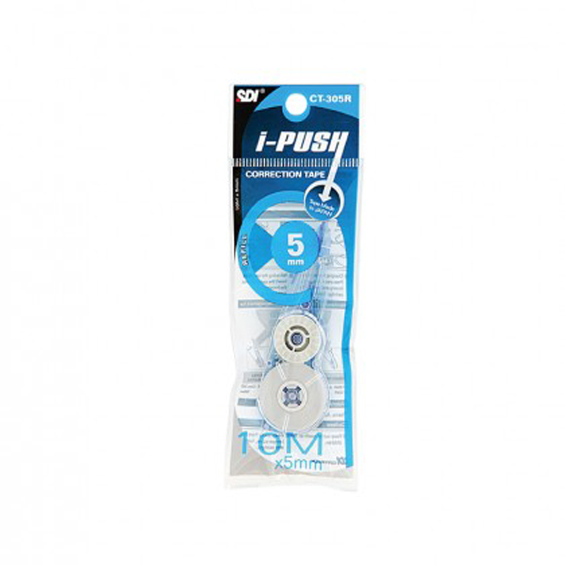 SDI รีฟิวส์เทปลบ ขนาด 5 มม.x 10มม.รุ่น CT-305R