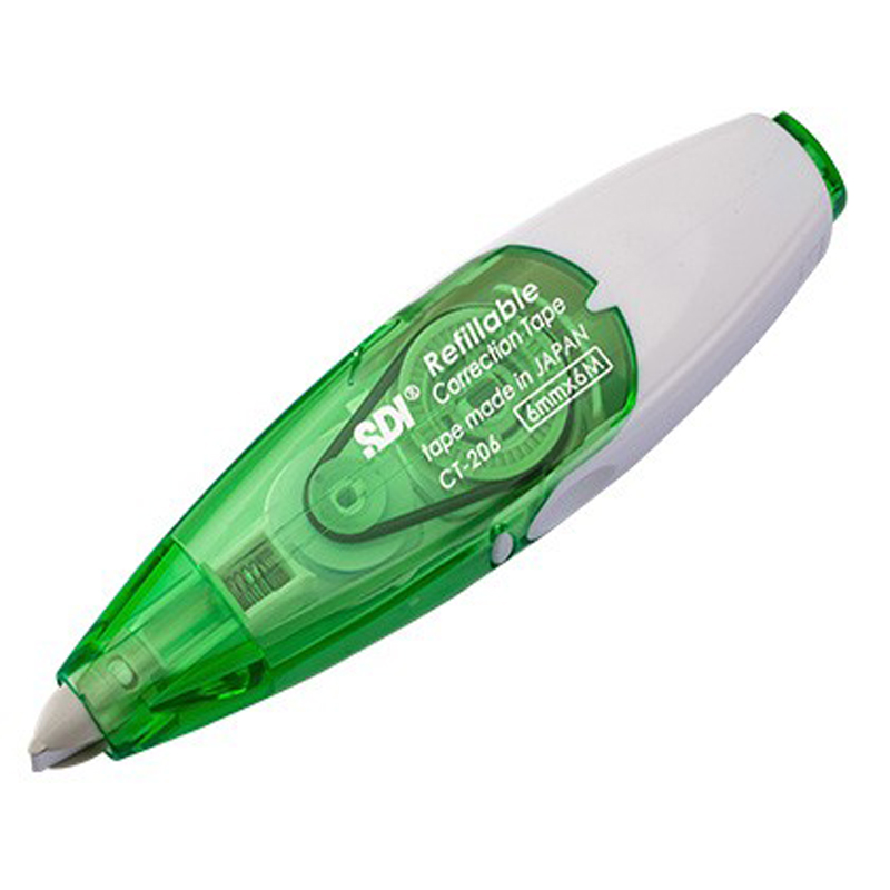 SDI ปากกาเทปลบคำผิด ขนาด 6 มม.x 6มม. รุ่น CT-206