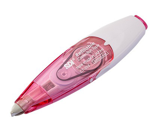 SDI ปากกาเทปลบคำผิด ขนาด  5 มม.x 6ม. รุ่น CT-205P