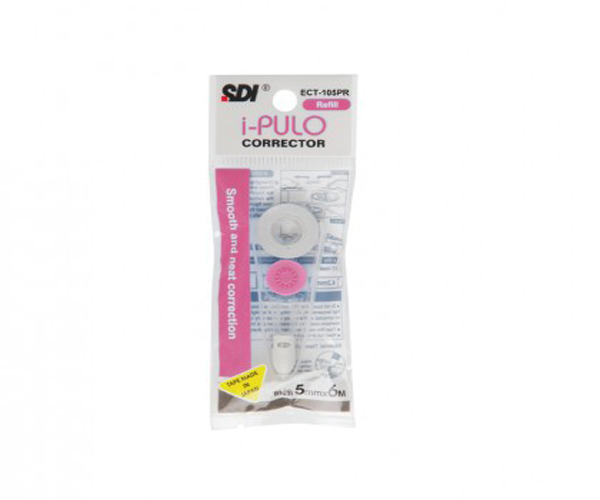 SDI รีฟิวส์เทปลบ ขนาด  5 มม.x 6ม.รุ่น CT-205PR