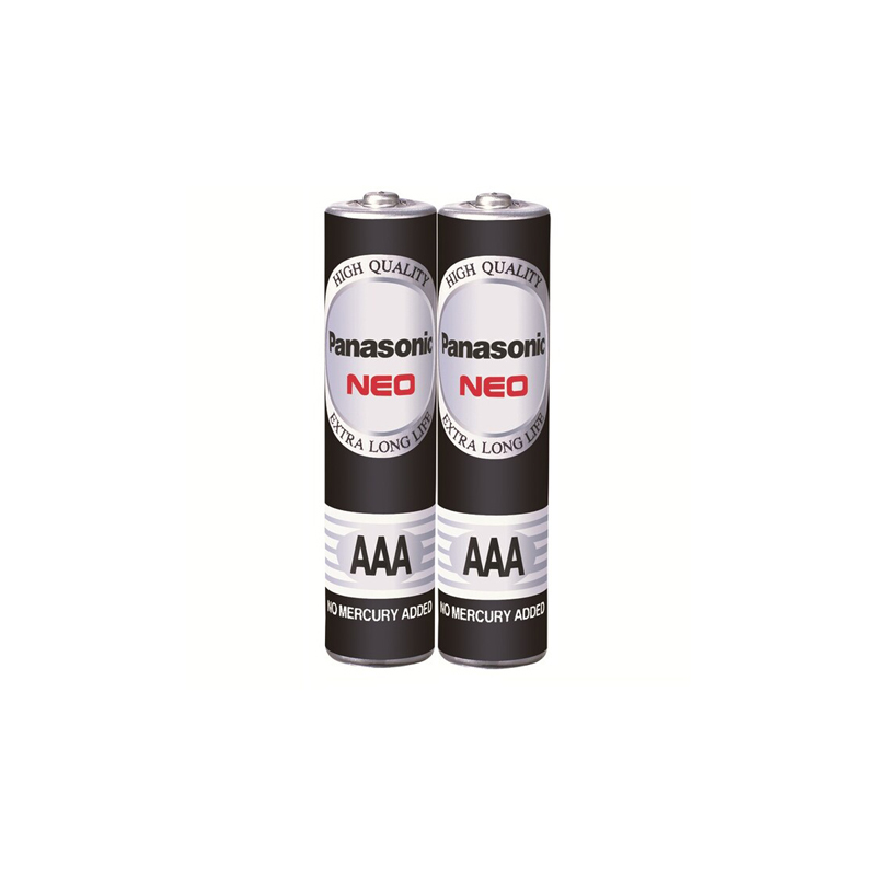 Panasonic NEO ถ่านไฟฉาย R03NT/2SL AAA (แพ็ค 2 ก้อน)