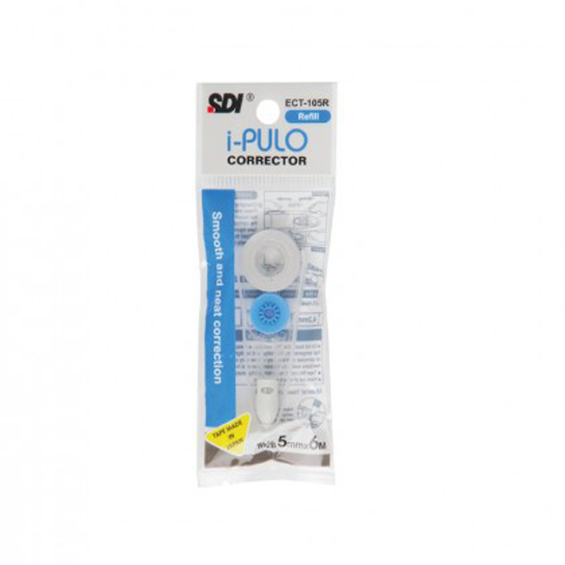 SDI รีฟิวส์เทปลบ ขนาด 4.2 มม x6ม.รุ่น ECT-105R