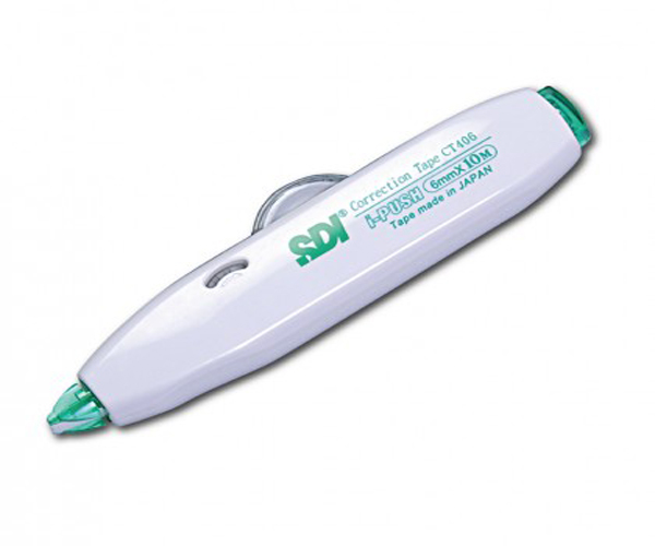 SDI ปากกาเทปลบคำผิด ขนาด  6 มม.x 10 ม. รุ่น CT-406