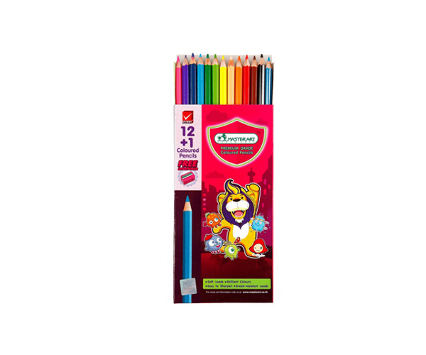 มาสเตอร์อาร์ท สีไม้ยาว 12 สี
