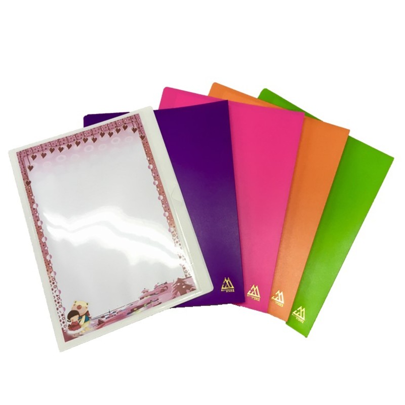 BETTERONES BINDER แฟ้มโชว์เอกสาร 20 ไส้ A4 มีปกสอด เติมไส้ไม่ได้ รุ่น BB-4013 คละสี