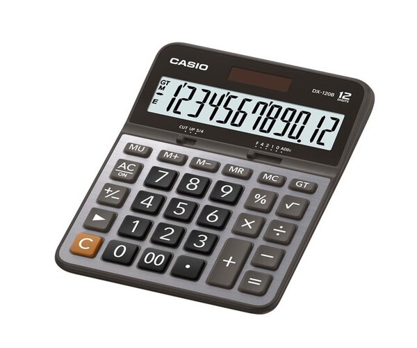 เครื่องคิดเลข CASIO รุ่น DX-120B