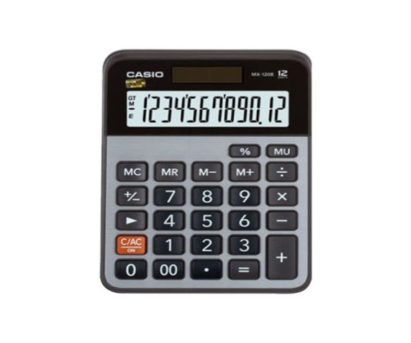 คาสิโอ เครื่องคิดเลข รุ่น MX-120B