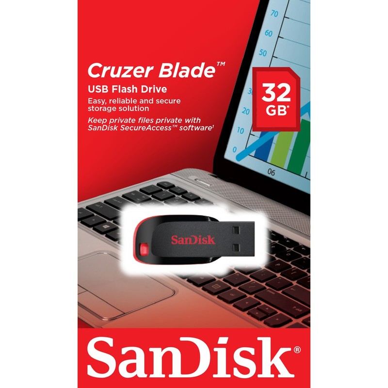 SANDISK แฟลชไดร์ฟ 32 GB รุ่น SDCZ50