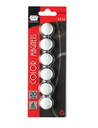 SDI เม็ดแม่เหล็ก รุ่น 3216 สีขาว