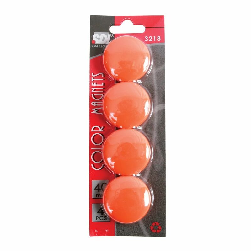 SDI เม็ดแม่เหล็ก รุ่น 3218 สีส้ม