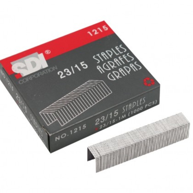 SDI ลวดเย็บกระดาษ NO.23/15 รุ่น 1215