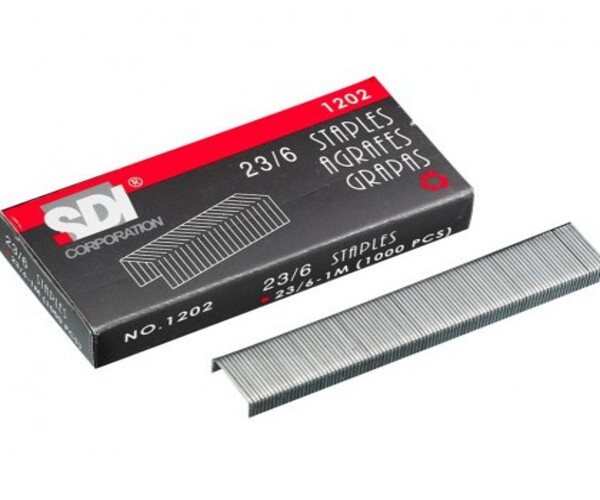 SDI ลวดเย็บกระดาษ NO.23/6  รุ่น 1202