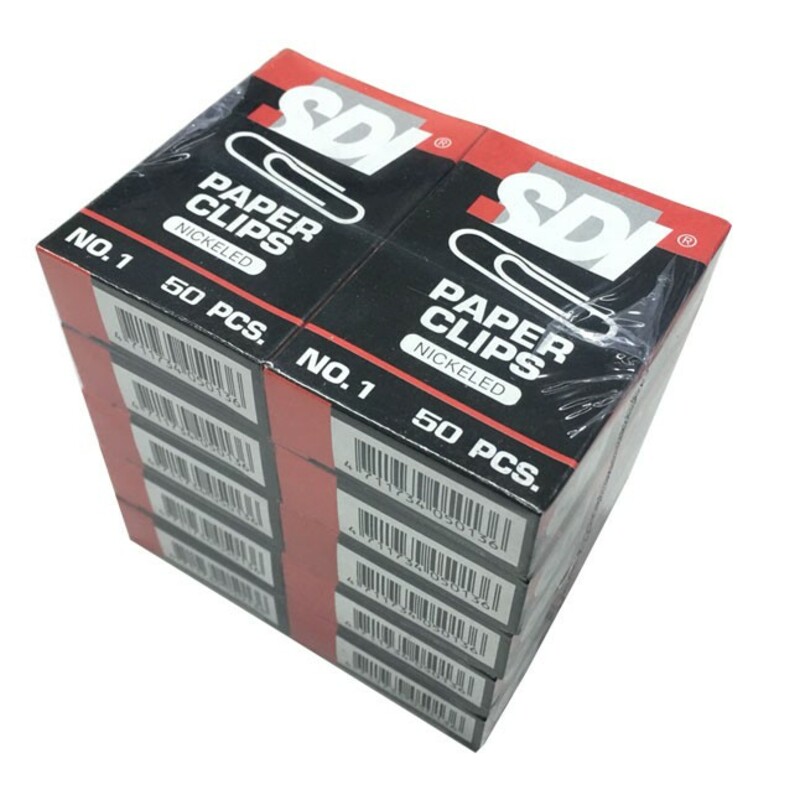 SDI ลวดเสียบกระดาษ กลม No.1 แพ็ค 1X50