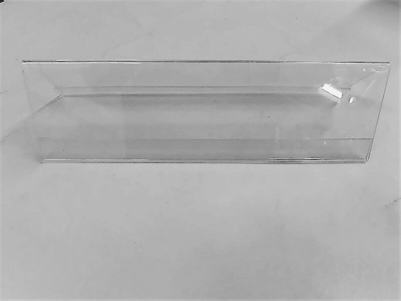 Glorious ป้ายสามเหลี่ยมตั้งโต๊ะ 2 หน้า 3.5นิ้ว x 12นิ้ว (30.5x9 ซม.)