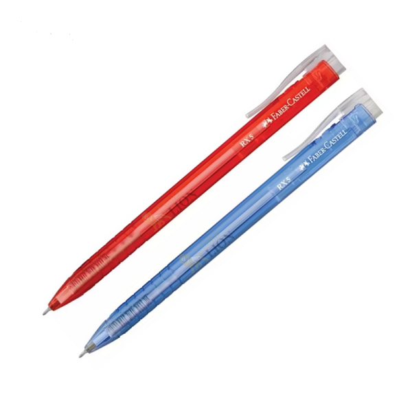 Faber-Castell ปากกาลูกลื่น 0.5 มม. น้ำเงิน / แดง รุ่น RX5