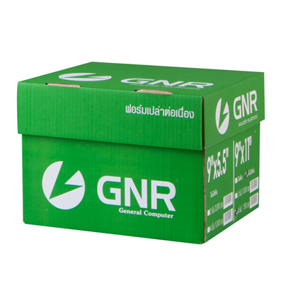 GNR กระดาษต่อเนื่องชนิดคาร์บอน ไม่มีเส้น 9x11\