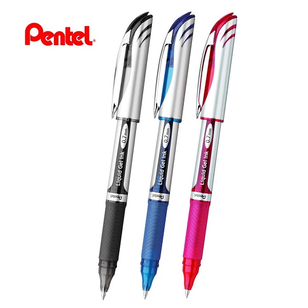 PENTEL ปากกาหมึกเจล  Energel Deluxe CAP 0.7mm BL57