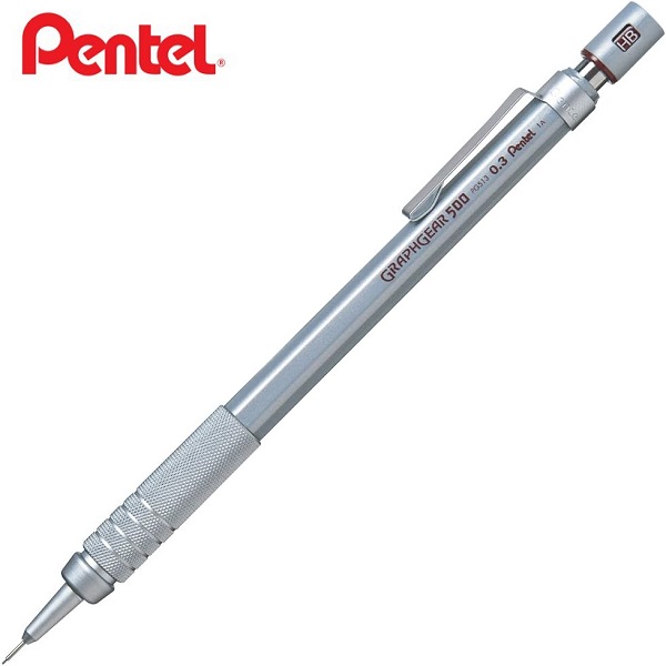 Pentel ดินสอกด รุ่น METAL-513