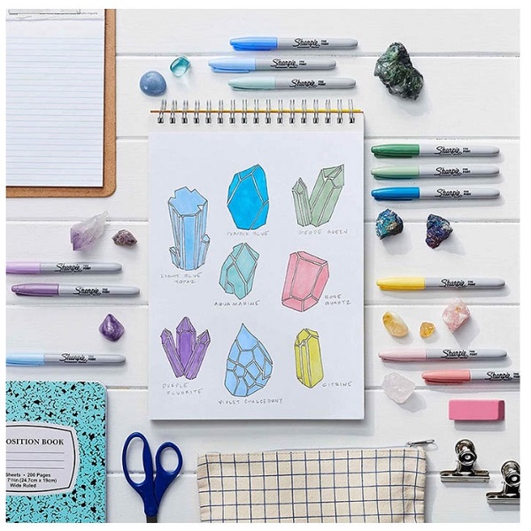 Sharpie Fine Mystic gems