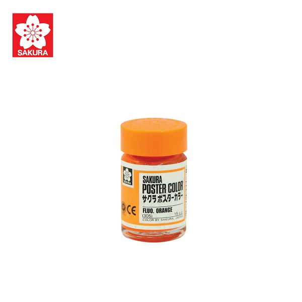 สีส้มสะท้อนแสง 305