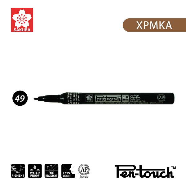 MARKER 1.0 MM.สีดำ