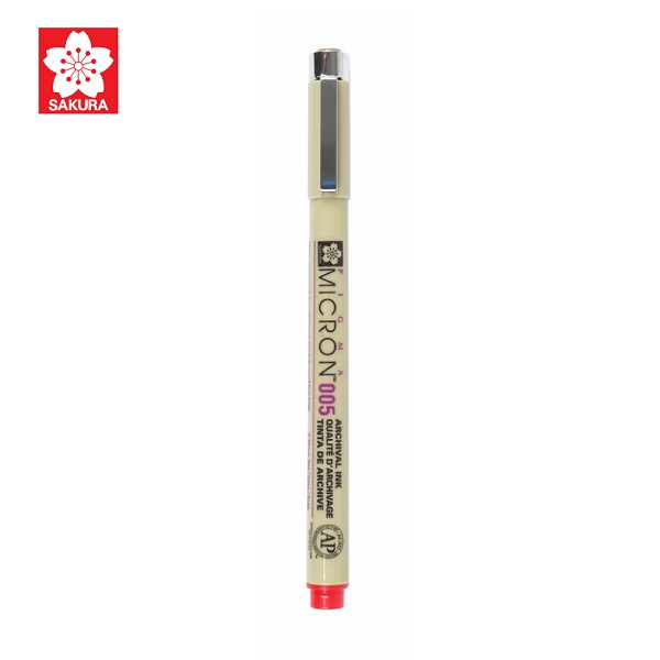 ปากกา PIGMA MiCron 005 สีแดง