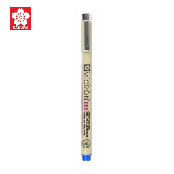 ปากกา PIGMA MiCron 005 สีน้ำเงิน