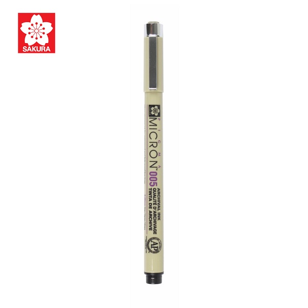 ปากกา PIGMA MiCron 005 สีดำ