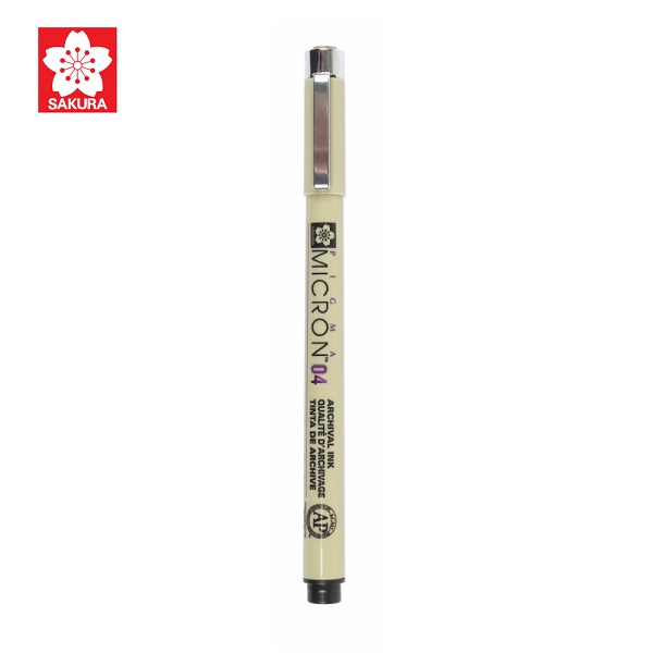 ปากกา PIGMA MiCron 04สีดำ