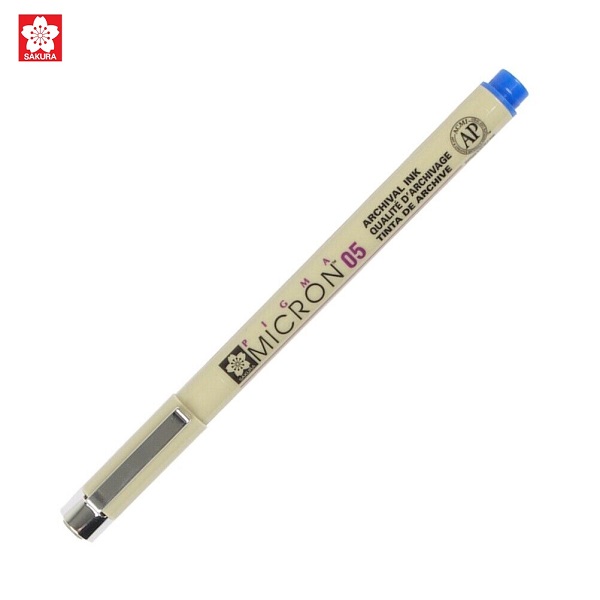 ปากกา PIGMA MiCron 05สีน้ำเงิน