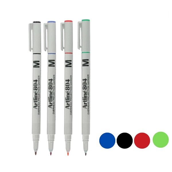 เขียนแผ่นใส อาร์ทไลน์ No.804M (ลบได้)