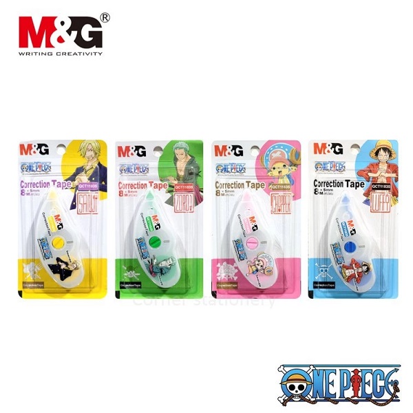 เทปลบคำผิด one piece ลายวันพีช  M&G รุ่น QCT11835