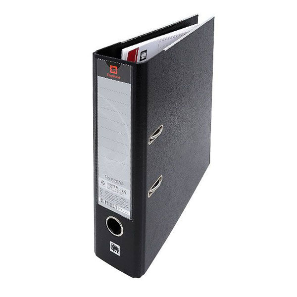 ช้าง แฟ้มสันกว้าง 620 A4 3 นิ้ว สีดำ