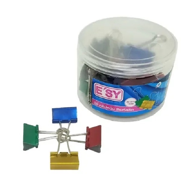 อีซี่ คลิปหนีบสี เมทัลลิค