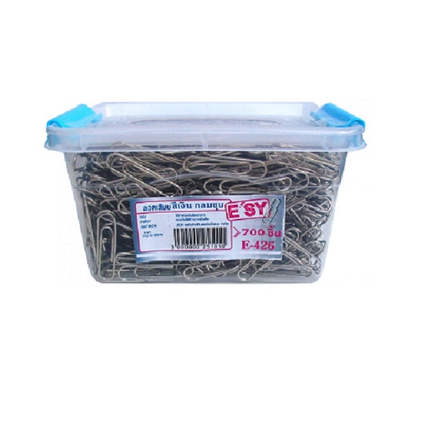 อีซี่ ลวดเสียบกลมสีเงิน 700 ชิ้น No.E-426