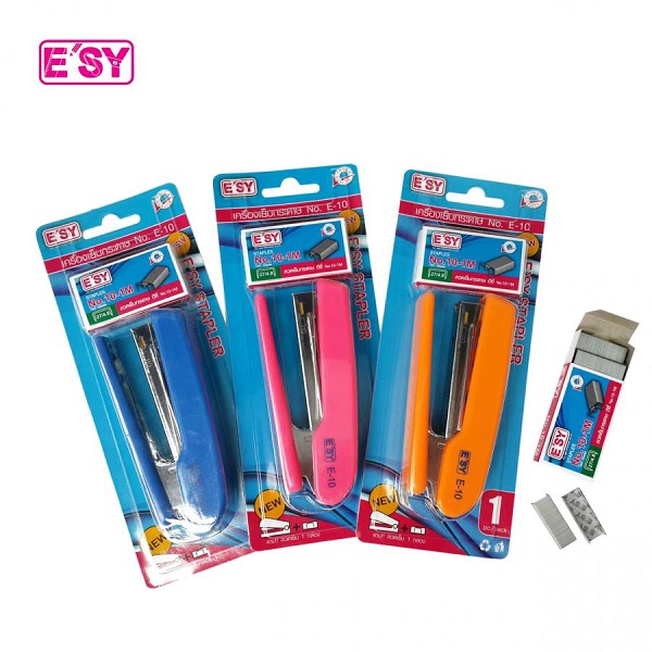 อีซี่ เครื่องเย็บกระดาษ+ลวดเย็บ E-10